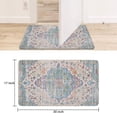 thumbnail image 6 of Boho Light Blue Country Rug with Vintage Pattern Door Mat 30 X 17 Inch Welcome Doormat Indoor Outdoor Entrance Floor Mat Non Slip Spring Summer Decor Rubber Mats, 6 of 6