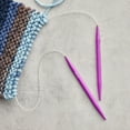 thumbnail image 2 of 29" Plastic Circular Knitting Needles by Loops & Threads - US 11 / 8mm Knitting Needles for Yarn - 1 Pack, 2 of 3