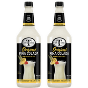 Mr & Mrs Pina Colada Mix, 1L Bottle, 2 Pack – Premium Cocktail Mixer for Pina Colada Mix, Ready to Use