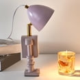 thumbnail image 4 of Calentador de eléctrico sin llama, calentador regulable de , quemador de cera moderno, lámpara de para escritorio, decoración Púrpura Macarena Lámpara de vela más cálida, 4 of 8