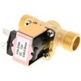thumbnail image 1 of 1/2 12v Solenoid Valve - Normally Closed Brass Electric Watering D Valve For Control, 1 of 4