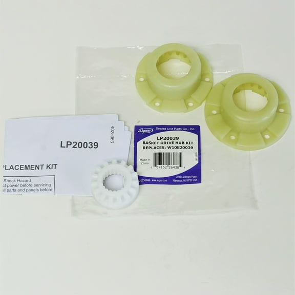 Supco (LP20039) Washer Hub Kit for Whirlpool, Sears, AP5985205, W10820039