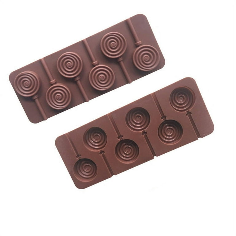 Lollipop Mold 2 Pack Sucker Molds Chocolate Hard Candy Molds