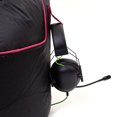 thumbnail image 4 of Gouchee Home Beadbox Pink Bean Bag Chair – Quilted High-Back Gaming Seat with Waterproof Oxford Fabric, Polystyrene Bead Filling, Storage Pockets & Headphone Hook for Living Room and Gaming, 4 of 6