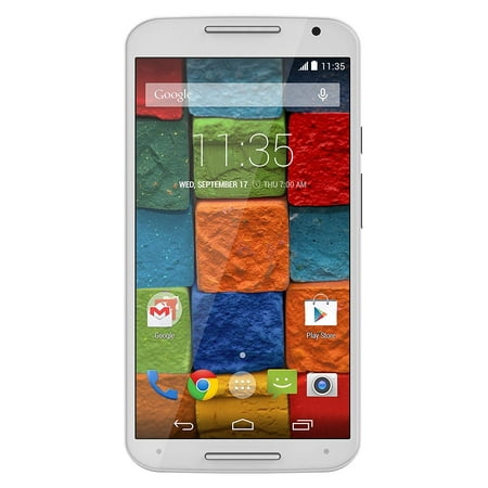 Refurbished Motorola Moto X - 2nd Generation, White Bamboo 16GB (Best Second Hand Phones)