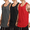 01black/Dark Gray/Red, variant on Men's 3 Pack Quick Dry Workout Tank Top Gym Muscle Tee Fitness Bodybuilding Sleeveless T Shirt