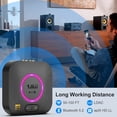 thumbnail image 5 of Receptor Bluetooth 5.2 1Mii B06S+, adaptador de audio Bluetooth HiFi con LDAC, aptx HD y aptx de baja latencia, audio de alta resolución de largo alcance con control de volumen, salidas de 3,5 mm y RC, 5 of 5
