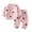Pink A, variant on Girls' Sleepwear Agkizg 2-Piece Girls' Pajama Sets,Kids Nightwear Loungewear Clothes Set,Small and Medium Children Thick Warm Velvet Home Clothes Set Baby Pajamas Sets