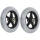 thumbnail image 2 of 2pcs Wheelchair Wheels Easy Assembly Front Wheels Replacement Wheelchair Wheels, 2 of 4