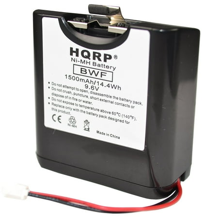 HQRP Battery for SONY NH-2000RDP fits XDR-DS12iP RDP-XF100iP RDP-V20IP Dock Radio, Audio Docking System NH2000RDP NH 2000RDP + HQRP Coaster