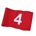 thumbnail image 1 of Bandera verde de golf, cara del campo de prácticas, agujero en forma de copa, bandera pequeña, bandera de celosía, bandera verde del campo, 1 of 1