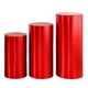 thumbnail image 3 of 3 Pcs Party Cylinder Pedestal Stand Cover Plinth Pillar Decorative Sleeves Birthday Party Wedding Decor Dessert Base Wrap Cloth Party Planner, 3 of 5