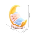 thumbnail image 4 of ColoMX 1pc adorable hogar adorno micro-paisaje diseño decoración accesorio de pastel, 4 of 7