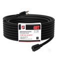 thumbnail image 1 of Cable de extensión para exteriores EP de 40 pies, 12/3, SJTW, resistente, negro, 1 of 7