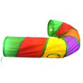 thumbnail image 1 of BeesClover Cat Tunnel With Playing Ball J Shaped Rainbow Color Small Animal Activity Tunnels Collapsible Rabbit Interactive Supplies Tunnels Indoor Cats Tunnel Toy For Kittens Puppies Rabbits, 1 of 8