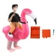 thumbnail image 2 of Disfraz inflable de Halloween, disfraz de flamenco inflable, disfraz inflable impermeable para adultos, disfraz inflable, máxima comodidad, 2 of 8