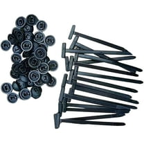 100Pcs Nylon Universal Cable Tie Buckle, Heavy Duty Self-Locking Nylon Zip Ties Holder, Multipurpose Plastic Cable Ties Tool for Car Daily Repair (200Pcs)