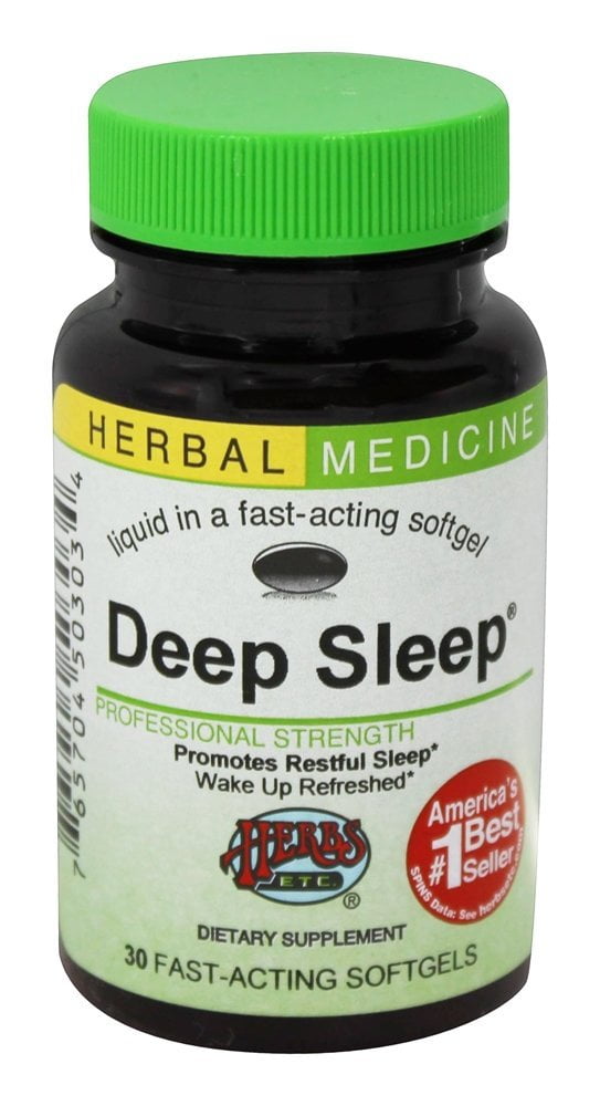 Herbs ETC, Deep Sleep® Softgels, 30 ct