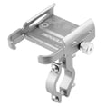 thumbnail image 1 of Soporte para manillar de teléfono Soporte para bicicleta a prueba de golpes Soporte para equipo de ciclismo Gris Hugtrwg  Para estrenar, 1 of 3