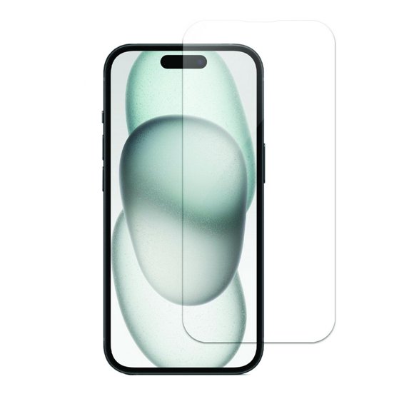 Uolo [Shield] iPhone 15 Plus Tempered Glass, Shatter-Proof [Case Friendly] HD Clarity, Screen Protector [9H Hardness] (Limited Lifetime Warranty)