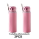 thumbnail image 2 of Bearachild Cubierta protectora de tela para botella de agua de 19 Oz, funda enfriadora de botella segura de 550ml Almacenamiento y organización del hogar 550ml rosa, 2 of 6