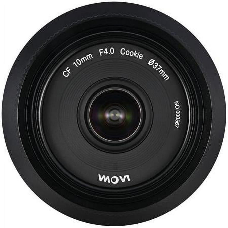 Laowa 10mm f/4 Cookie Pancake Lens for Fujifilm X, Black