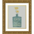 thumbnail image 1 of Longfellow Designs 12x14 Gold Ornate Wood Framed with Double Matting Museum Art Print Titled - Buttercup II, 1 of 4