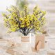 thumbnail image 4 of Clearance!Flores artificiales llenas de flores de seda de estrellas,ramo seco,decoración de restaurante de boda,fiesta,boda,4 piezas, 4 of 5