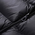 thumbnail image 5 of GaThRRgYP Men's Winter Coat Hooded,Winter Coats for Men,Men's Thin Jacket Casual Sports Windbreaker Long Sleeve Hooded Casual Outwear Jackets Black XXXXL, 5 of 5