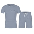 thumbnail image 3 of Men's underwear The Man in Suit Pastor Jacket for Men Tuxedo 3 Piece Formal Suit for Men The Man in Mens Vest Pants Set Coat Mens Patterned Suites Slim Fit Men's 2 Piece Tracksuit Grey 2XL, 3 of 5