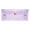 🔥 Purple_New#2962, variant on Sparkling Transparent Colored Pencil Case | Fashionable PVC Pen Storage Organizer | Glossy Finish | Multiple Colors | Secure Snap Closure | Lightweight Portable Design | 19.5 x 8.5cm