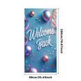 thumbnail image 5 of Colorful Design Welcome Back Banner Balloon Decoration Star Confetti Polyester Material for Office Party School Reunion Indoor Event, 5 of 8
