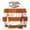 Orange, variant on Men Sweatshirts Men's Hooded Drawstring Sweatshirt Loose Plus Size Slim Fit Casual Sweater
