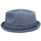 thumbnail image 2 of Gorro EPOCH Fedora de algodón lavado azul marino, talla XL, 2 of 5