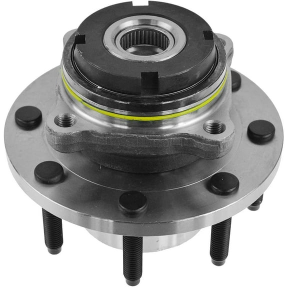 Bodeman Front Wheel Hub & Bearing Assembly for 1999-2004 Ford F-250 F-350 Super Duty - 4WD, SRW, with Coarse Thread, 13MM Thick Flange
