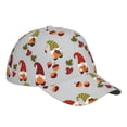 thumbnail image 2 of Wukai Cute Autumn Gnomes Baseball Cap: Comfortable, Stylish, and Adjustable Hat for Sports, Daily Wear, and Outdoor Activities-One Size, 2 of 7