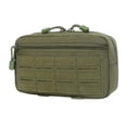 thumbnail image 3 of Bolsa de herramientas pequeña, organizador de bolsas modular horizontal, utilitario, con cremallera, con cerradura, resistente Verde, 3 of 9