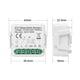 thumbnail image 3 of Módulo de interruptor de vida inteligente con control remoto ZigBee Smart DIY Breaker (2 Gang) Likrtyny Para estrenar, 3 of 3