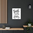 thumbnail image 4 of Scripture Walls John 6:35 Faith Weights Bible Verse Canvas Christian Wall Art Ready to Hang Unframed, 4 of 18