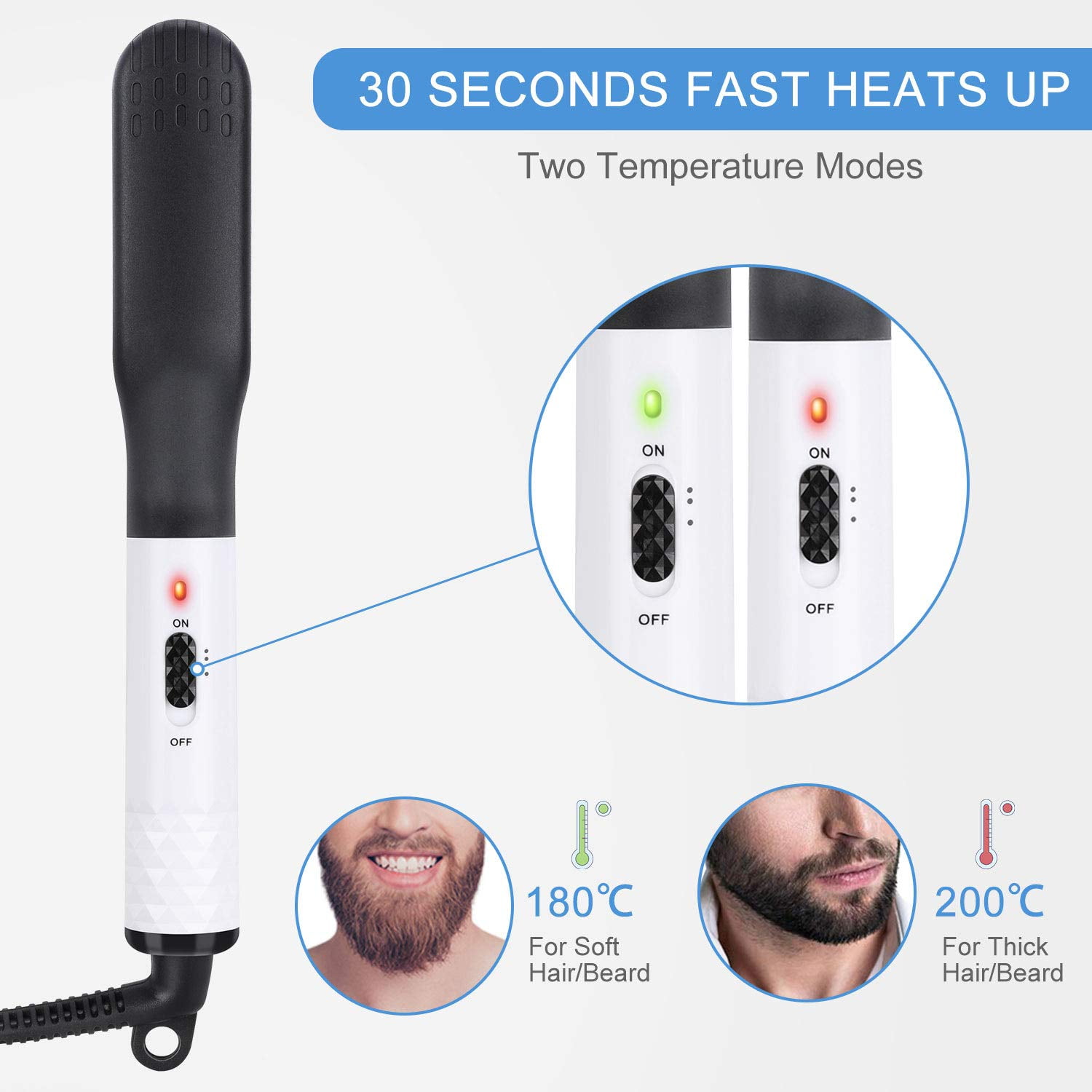 5 seconds beard brush