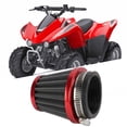 thumbnail image 3 of Filtro De Aire Del Motor, Limpiador De Filtro De Entrada De Aire Lavable, Abrazadera De Ajuste Universal De Alto Flujo Para Bicicletas De Cross De 48 Mm A 50 Mm, Scooters ATV, 3 of 7