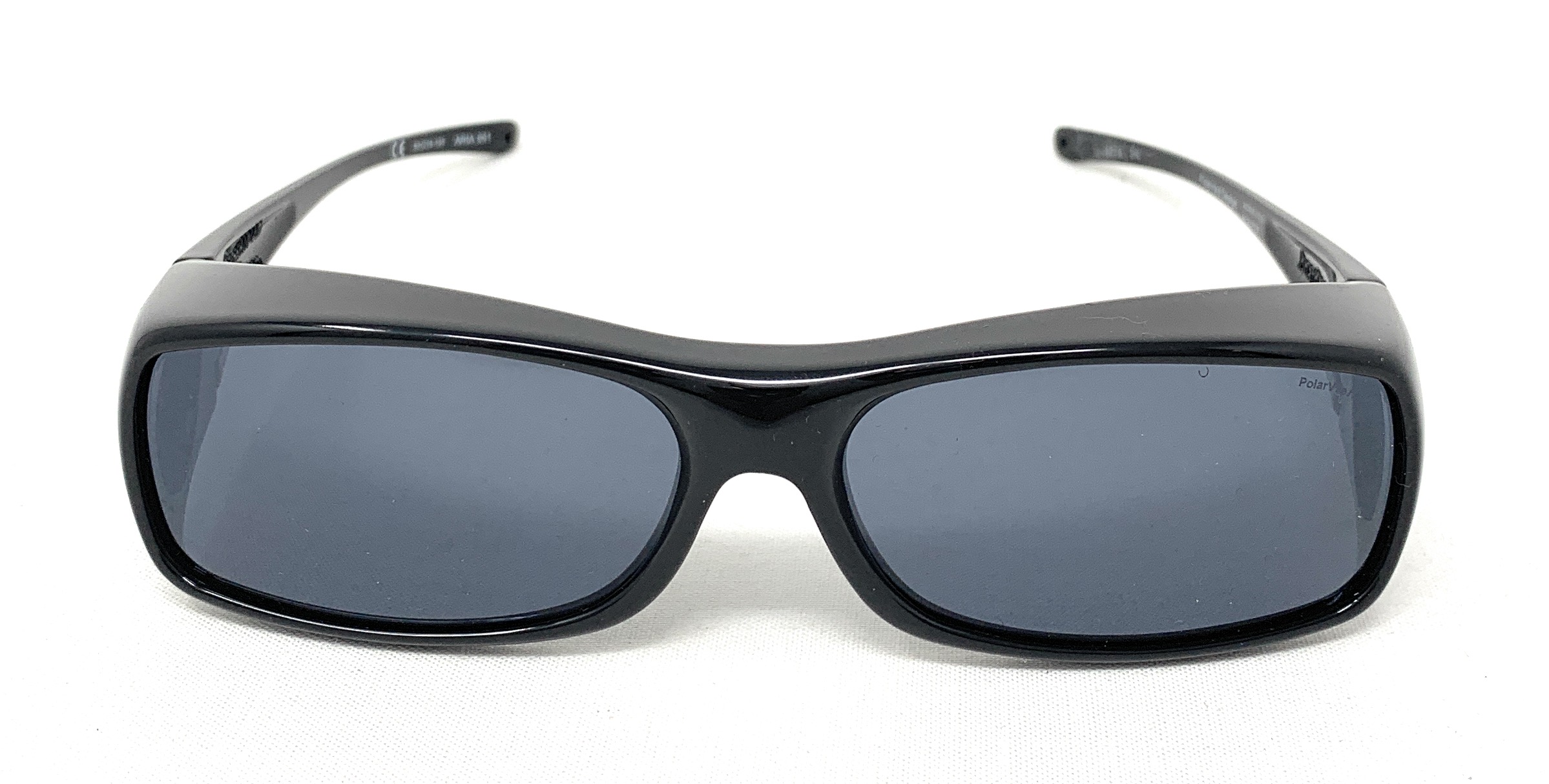 New JONATHAN PAUL Polarized Sunglasses Fit-overs Aria Midnight Black AA001 Large