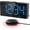 With Bold Digits & Bed Shaker, variant on Digital Alarm Clocks for Bedrooms, Dual Alarms, 7.5-Inch Large Display