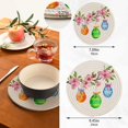 thumbnail image 7 of SKYSONIC Easter Colored Eggs Pot Holders Trivets, 2 Pcs Heat Resistant Trivets,Spring Flowers Branch Cotton Thread Weave Mats for Hot Pads Pans Pot Bowl Teapot for Kitchen Decor, 7 of 7