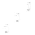 thumbnail image 4 of Yuarrent Soporte de sable de luz acrílico, fuerte capacidad de carga, sin rebabas, único con apariencia moderna, transparente Type1 NO1, 4 of 6