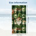 thumbnail image 3 of PHYHOO Gnomes Saint Patrick's Day , Absorbent Quick Dry Swimming Yoga s, Sand Free Microfiber 30x60in, 3 of 8