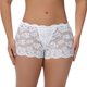 thumbnail image 2 of Braguitas de encaje para mujer: ropa interior sexy de encaje transparente con corte alto en las piernas, talle medio y ribetes exquisitos. Tallas reales., 2 of 4