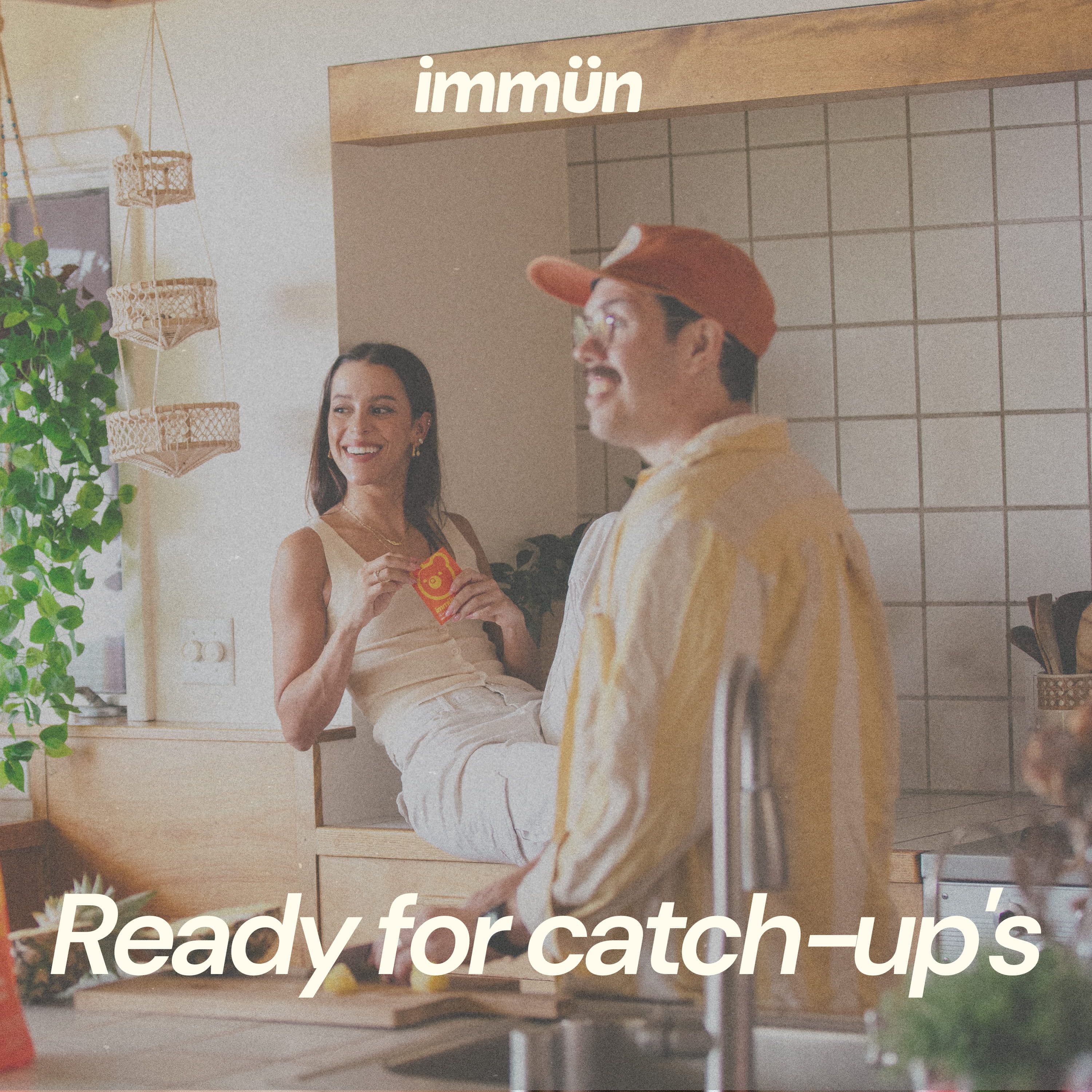Immun by Gruns Low Sugar Immunity Support Gummies for Adults with Vitamin C, MCT Oil, Ashwagandha, Elderberry, and Zinc, Contains Prebiotic Fiber for Gut Health, 12 Servings