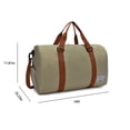 thumbnail image 4 of Gym Bags For Women And Men, Duffle Bags For Sports, Gym And Weekend Getaways, Duffle Bags With Shoes And Wet Clothes, Carry BagsTeissuly Clearance (Khaki, ) Teissuly WER202308291331, 4 of 7