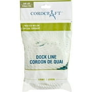 Cordcraft Dockline Nylon Twist (3/8X25, White)